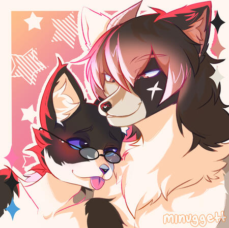 couple icon by saint